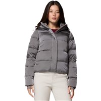Columbia Amaze Puff Hooded Jacket - Women's - Iron High Shine