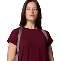 Columbia Amaze Puff Hooded Jacket - Women's - Iron High Shine