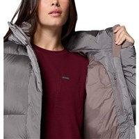 Columbia Amaze Puff Hooded Jacket - Women's - Iron High Shine