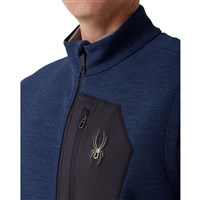Spyder Bandit Fleece Vest - Men's - Indigo Melange