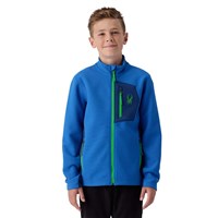 Spyder Bandit Full Zip Fleece Jacket - Boy's - Bold Blue