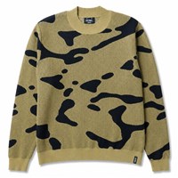 Howl Heavy Knit Crew - Men's - Black