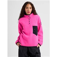 Burton Cinder Pullover Fleece - Women's - Shockwave Pink / True Black