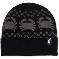 Crab Grab Nordicrab Beanie - Black And Grey