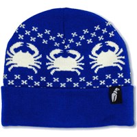 Crab Grab Nordicrab Beanie - Royal Blue