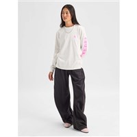 Burton Elite Long Sleeve T-Shirt - Men's - Stout White / Shockwave Pink