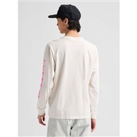 Burton Elite Long Sleeve T-Shirt - Men's - Stout White / Shockwave Pink