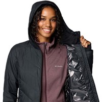 Columbia Heavenly Long Hooded Jacket - Women's - Black