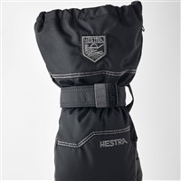 Hestra Baby Zip Mitt - Toddler - Black / Black