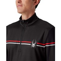 Spyder Legacy 1/2 Zip T-Neck - Men's - Black