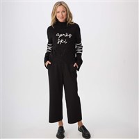 Krimson Klover Apres Mock Neck - Women's - Black / Snow