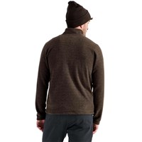 The North Face Textured Cap Rock 1/4 Zip - Men's - Dark Chestnut Heather