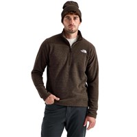 The North Face Textured Cap Rock 1/4 Zip - Men's - Dark Chestnut Heather