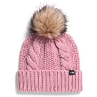 The North Face Oh Mega Fur Pom Beanie - Youth - Primrose