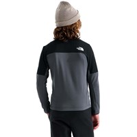 The North Face Teen Hike Mid Layer Full Zip - Boy's - Anthracite Grey / TNF Black