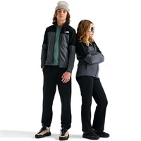 The North Face Teen Hike Mid Layer Full Zip - Boy's - Anthracite Grey / TNF Black
