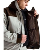 The North Face GTX Hex Jacket - Men's - Stone Slab / Dark Chestnut
