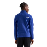 The North Face Glacier 1/4 Zip Pullover - Youth - Bold Blue