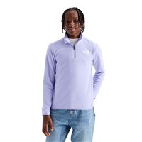 The North Face Glacier 1/4 Zip Pullover - Youth - Pale Plum