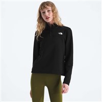 The North Face Cedar Trail Grid Fleece 1/4 Zip Jacket - Women's - TNF Black