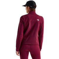 The North Face Cedar Trail Grid Fleece 1/4 Zip Jacket - Women's - Burgundy Crush