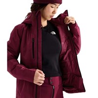 The North Face Descendit Jacket - Women's - Burgundy Crush