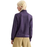 The North Face TNF Performance Fleece Full Zip Jacket - Women's - Endless Dusk Dark Heather / Grounded Plum