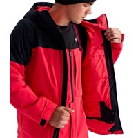 The North Face Freedom Insulated Jacket - Men's - Elevation Red / TNF Black