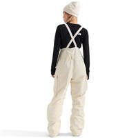 The North Face Freedom Insulated Bib - Women's - White Dune