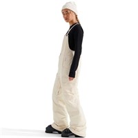 The North Face Freedom Insulated Bib - Women's - White Dune