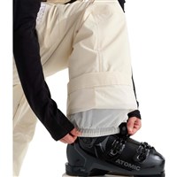 The North Face Freedom Insulated Bib - Women's - White Dune