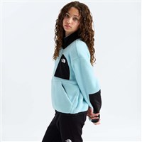 The North Face Yumiori Off Peak Full Zip Jacket - Girl's - Glacier / TNF Black