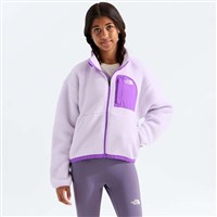 The North Face Yumiori Off Peak Full Zip Jacket - Girl's - Ice Lilac / Elevation Purple