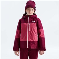 The North Face Freedom Insulated Jacket - Girl's - Burgundy Crush / Fermented Clay
