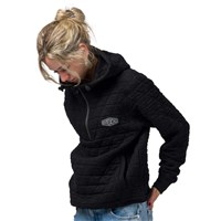 Souvenir Quilted Hoodie - Unisex - Black