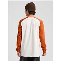 Burton Roadie Base Layer Tech T-Shirt - Men's - Stout White / Spiced Chai