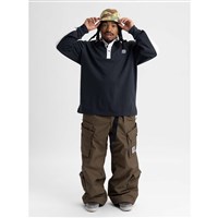 Burton Rugby Shirt - Men's - True Black / Stout White