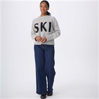 Krimson Klover Ski Crew Neck - Women's - Heather Silver
