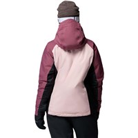 Columbia Snowy Summit Insulated Jacket - Women's - Mineral Pink / Black / Antique Mauve X Dye