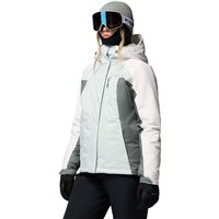 Columbia Snowy Summit Insulated Jacket - Women's - Tea Light / Sedona Sage / Sea Salt X Dye