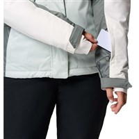 Columbia Snowy Summit Insulated Jacket - Women's - Tea Light / Sedona Sage / Sea Salt X Dye