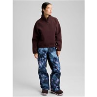 Burton SpaceCloud 1/4 Zip Top - Women's - Bear Hug Brown Heather
