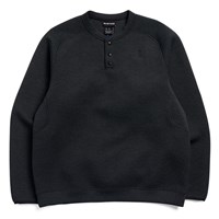 Burton SpaceCloud Henley - Men's - True Black Heather