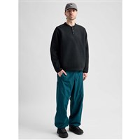 Burton SpaceCloud Henley - Men's - True Black Heather