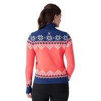 Spyder Stellar Ski Sweater - Women's - Electric Coral