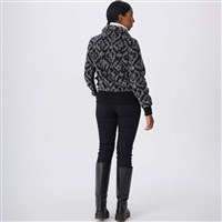 Krimson Klover Stevie Jacket - Women's - Black / Charcoal Jacquard