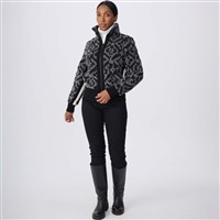 Krimson Klover Stevie Jacket - Women's - Black / Charcoal Jacquard
