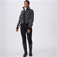 Krimson Klover Stevie Jacket - Women's - Black / Charcoal Jacquard