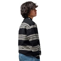 Souvenir Striped Crew - Unisex - Black