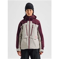 Burton [ak] Swash Synthetic Insulated GORE-TEX 2L Jacket - Women's - Rum Raisin / Chinchilla Gray